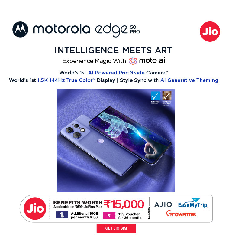 Jio Motorola Edge 50 Pro