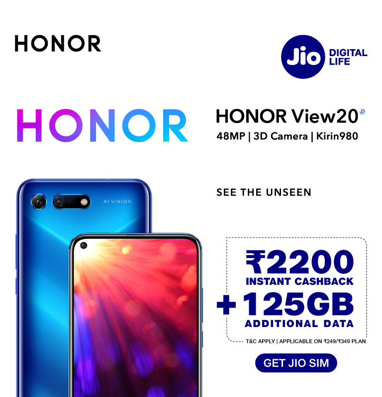 honor view20 offer