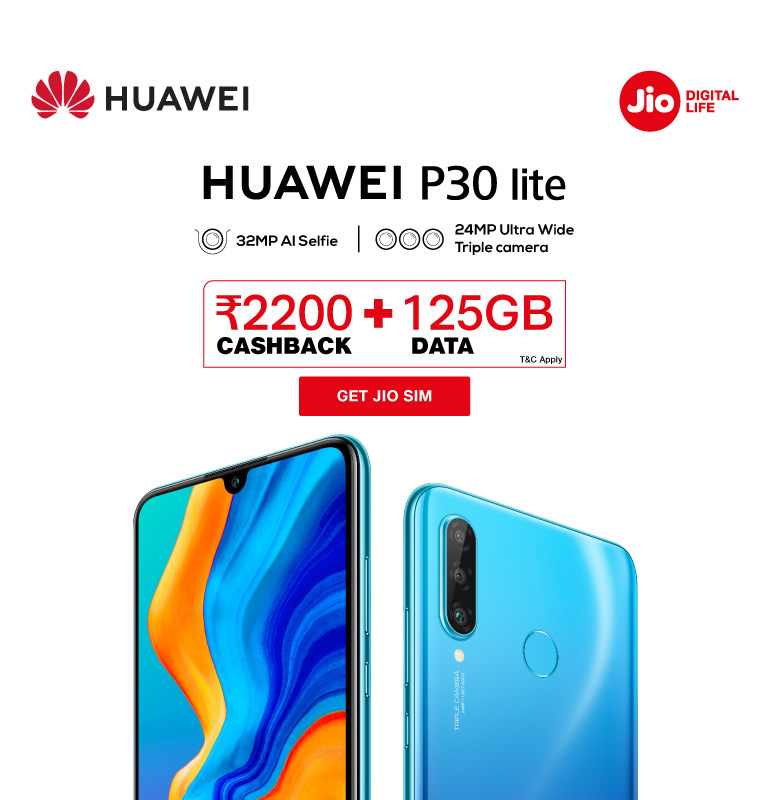 Huawei P30 Lite Data Offer