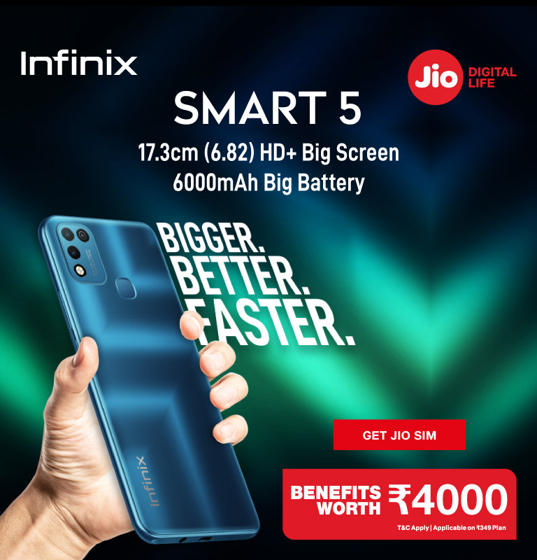 Jio Infinix Smart 5 Offer