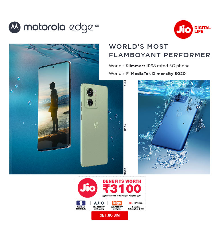 Jio Motorola Offer Edge 40