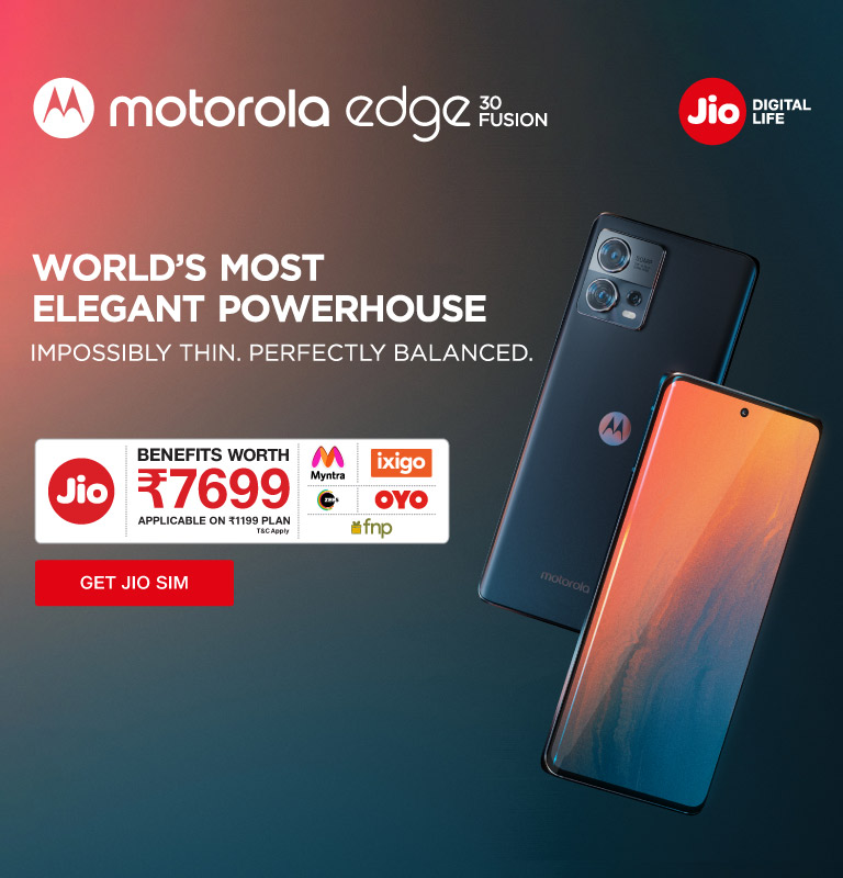 Jio Motorola Offer Edge30 Fusion