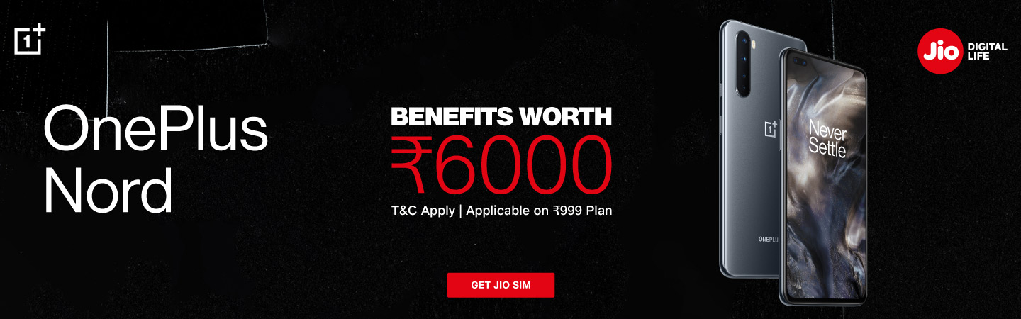 Jio OnePlus Nord Offer 2020