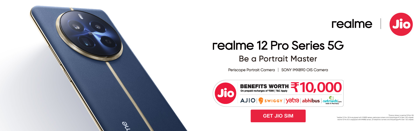 Jio Realme 12 Pro 5G Series Offer