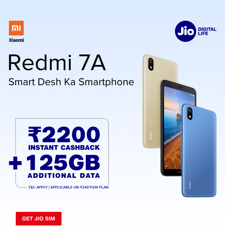 Redmi 7A Data Offer