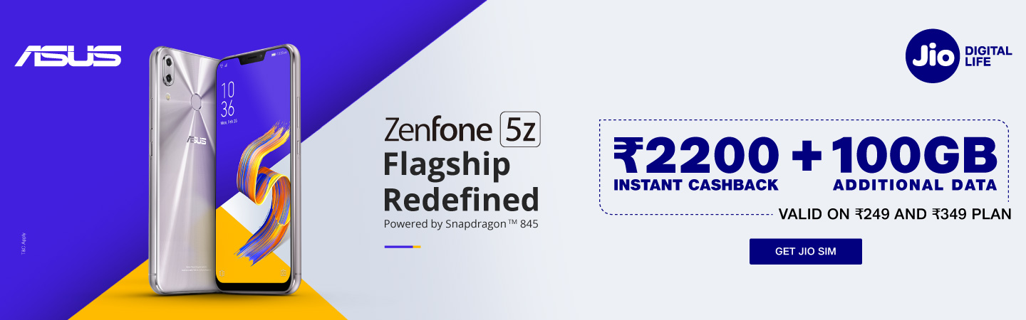 Asus ZenFone 5z Flagship Redefined Offer